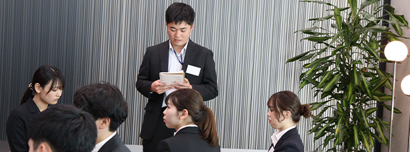 入社時研修写真